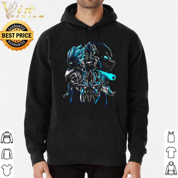 Dragon Ball Z Vegeta All Super Saiyan shirt 3