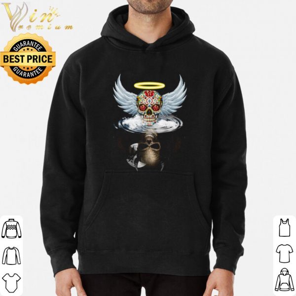 Sugar Skull Evil Devil Water Mirror shirt 3