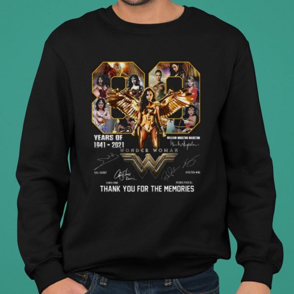 William Moulton Marston Wonder Woman Thank The Memories Signature shirt 2