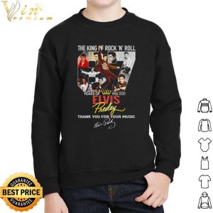 The King Of Rock 'N' Roll Signature Elvis Presley Thank Your Music shirt 4