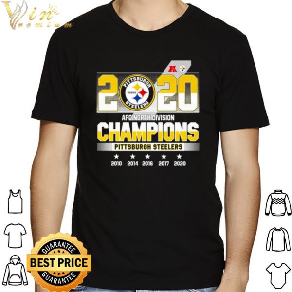 Pittsburgh Steelers2020 Afc North Division Champions shirt 1