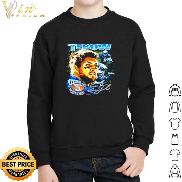 Tim Tebow he's a winner signature shirt 2