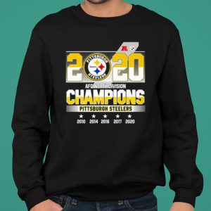 Pittsburgh Steelers2020 Afc North Division Champions shirt 4