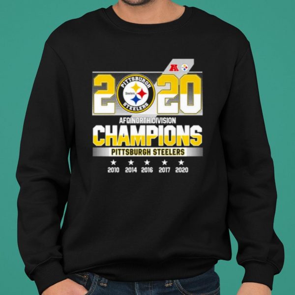 Pittsburgh Steelers2020 Afc North Division Champions shirt 2