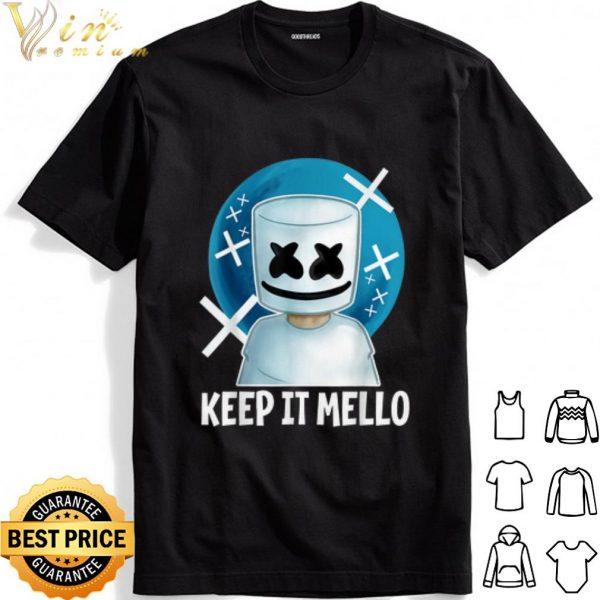Marshmallow DJ Keep it mello shirt 1