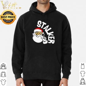 Santa Stalker Christmas shirt 5