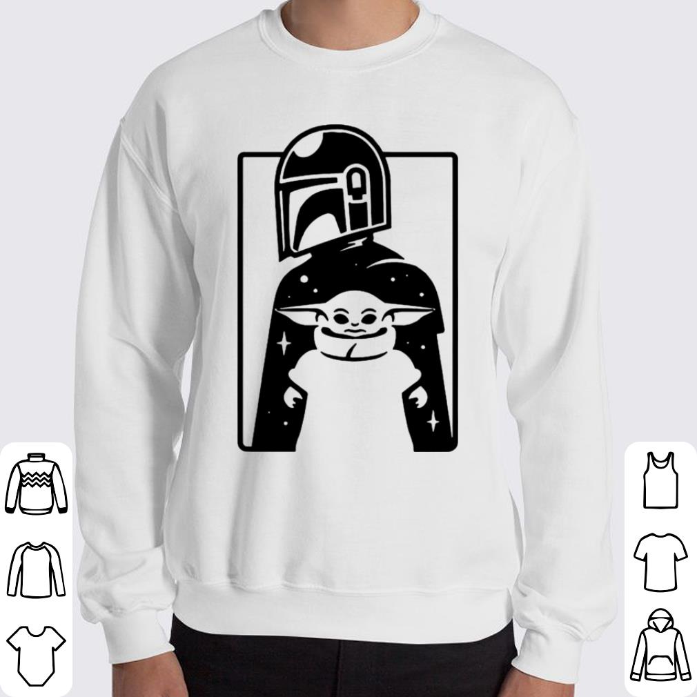 Baby Yoda in The Mandalorian shirt Baby Yoda in The Mandalorian shirt 3