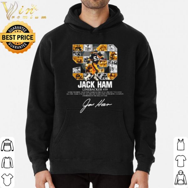 59 Jack Ham Linebacker 8 Time Pro Bowl Selection Signature shirt 3