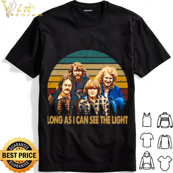 Creedence Clearwater Revival Long As I Can See The Light Vintage shirt 1