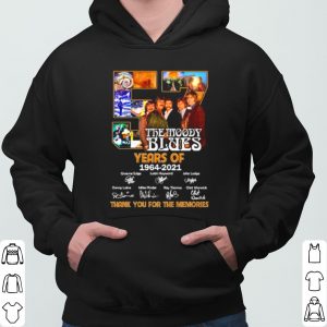 57 Years Of The Moody Blues 1964 2021 Thank You For The Memories shirt 5