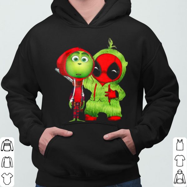 Baby Grinch And Baby Deadpool shirt 3