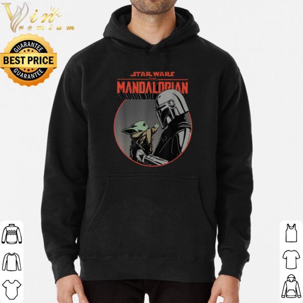 Star Wars The Mandalorian Mando and the Child Retro shirt 3
