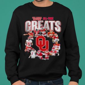 Oklahoma Sooners All Time Greats Player Football shirt 4