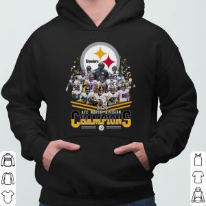 Pittsburgh Steelers 2020 AFC North Division Champion Signature Member shirt 5