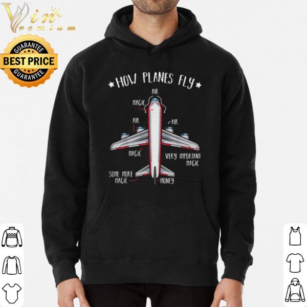 How Planes Fly Airport shirt 3