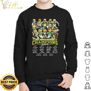 Nfc North Division Champions 2020 Signature shirt 4
