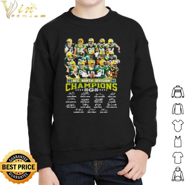 Nfc North Division Champions 2020 Signature shirt 2