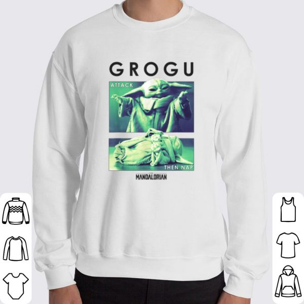 The Mandalorian Grogu Attack Then Nap shirt 3