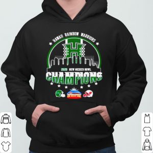 Hawaii Rainbow Warriors 2020 New Mexico Bowl Champions shirt 5