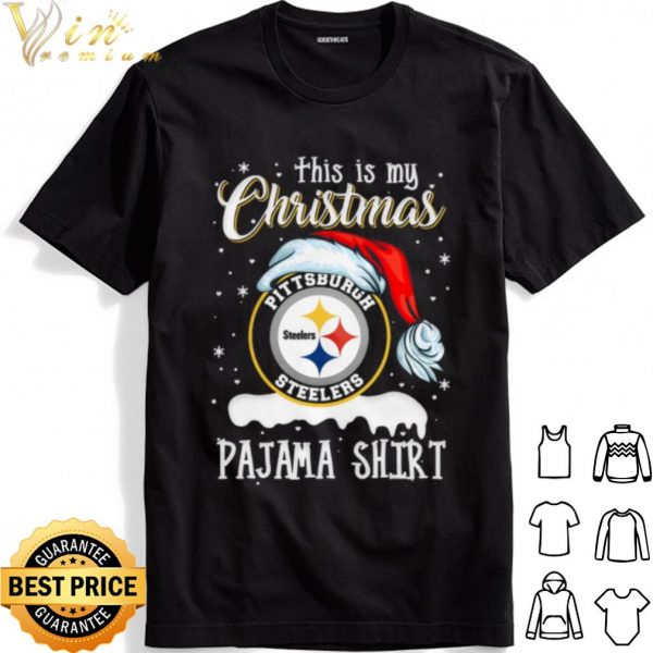 This is my Chrismas Pittsburgh Steelers Pajama Shirt shirt 1