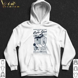 Nowhere to lock your bike get a Cycle Shed shirt 4