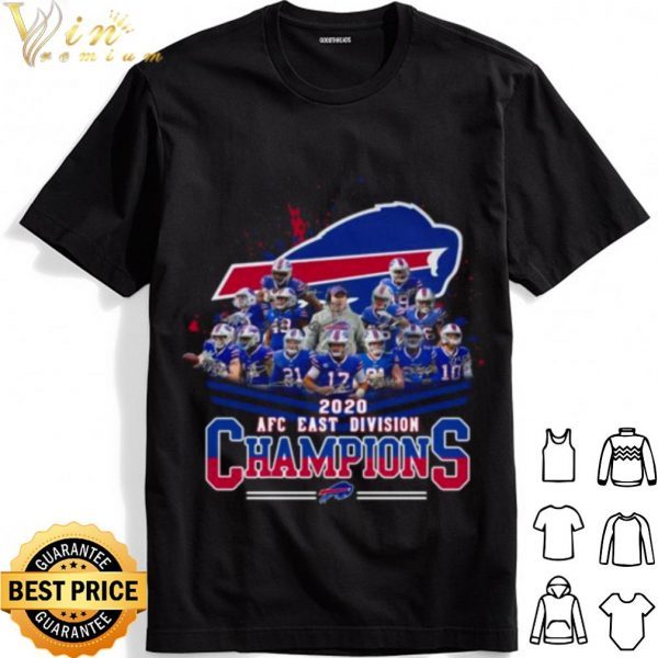 Buffalo Bills 2020 Afc east division Champions shirt 1