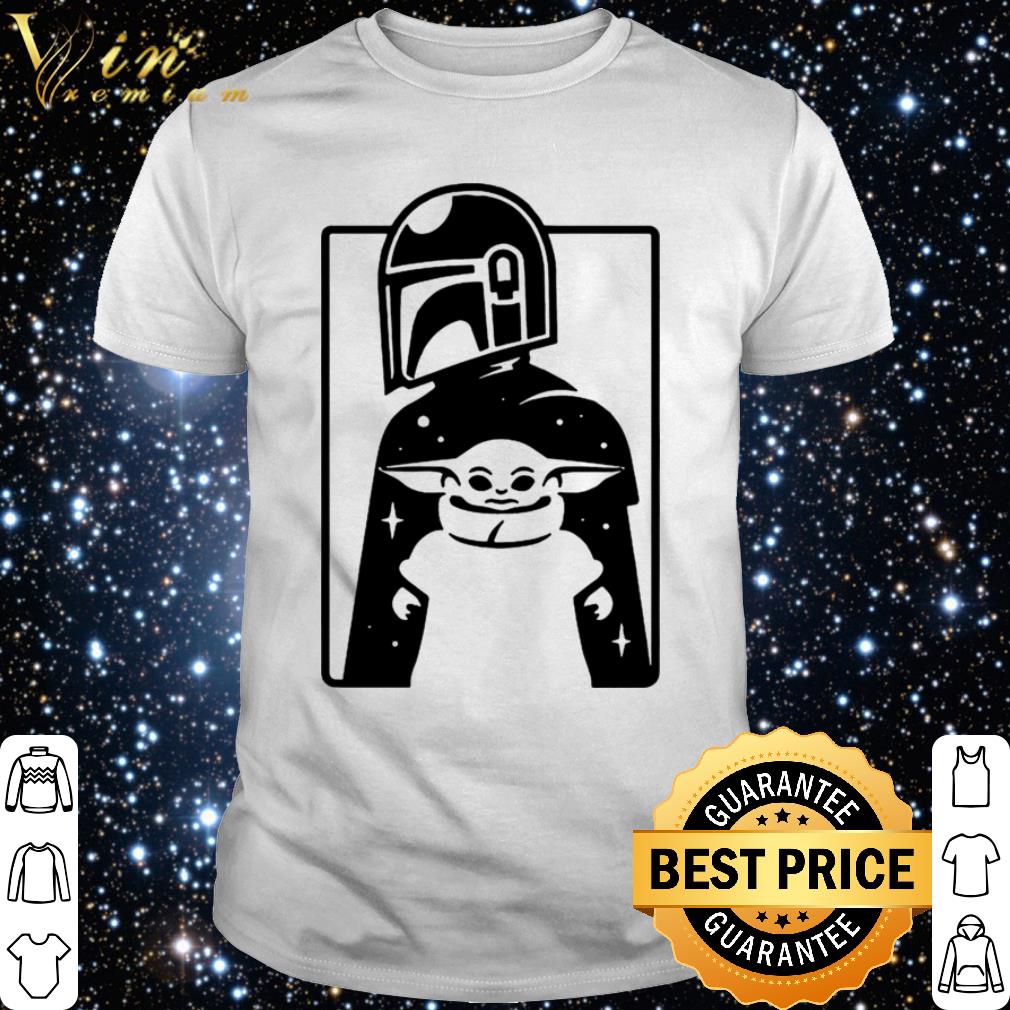 Baby Yoda in The Mandalorian shirt Baby Yoda in The Mandalorian shirt 1