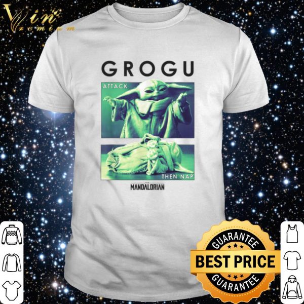 The Mandalorian Grogu Attack Then Nap shirt 1