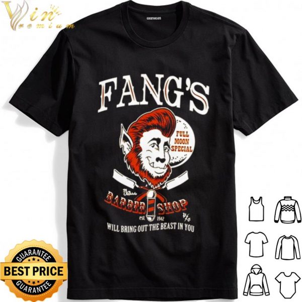 Fang's will bring your the beast in you shirt 1