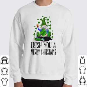 Gnome Irish You A Merry Christmas shirt 5