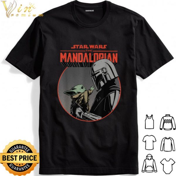 Star Wars The Mandalorian Mando and the Child Retro shirt 1