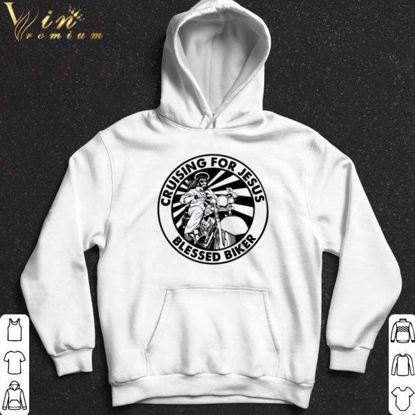 Cruising For Jesus Blessed Biker shirt 2