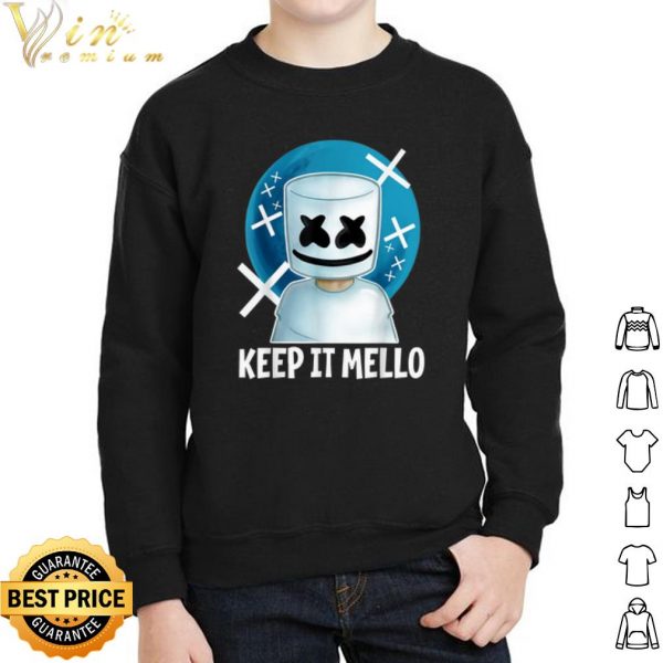 Marshmallow DJ Keep it mello shirt 2