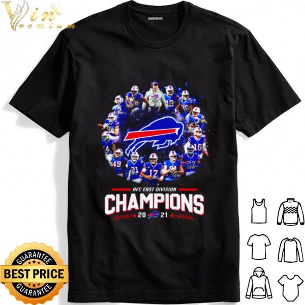 Buffalo Bills Afc East Division Champions 2021 shirt 1