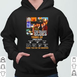 57 Years Of The Moody Blues Thank You For The Memories Signature shirt 5