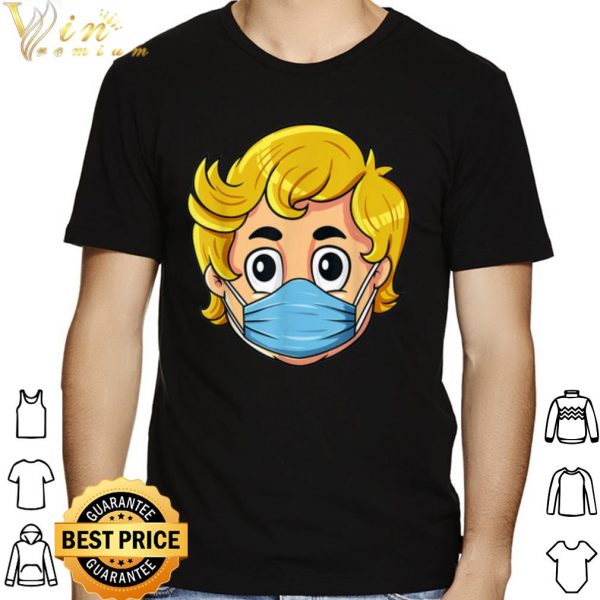 Valentines Day Cupid Face Mask shirt 1