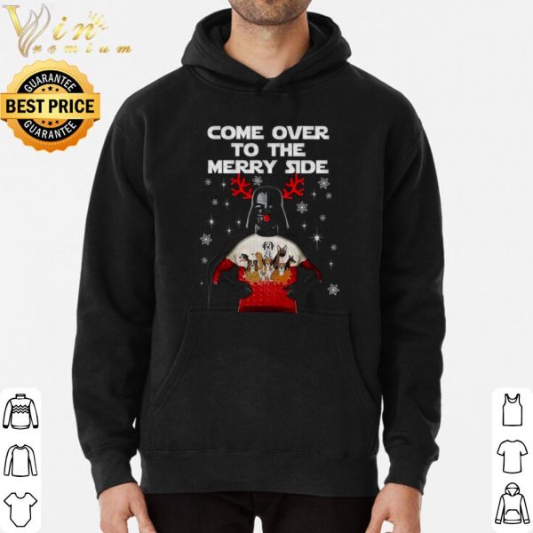 Santa Darth Vader Come Over To The Merry Side shirt 3