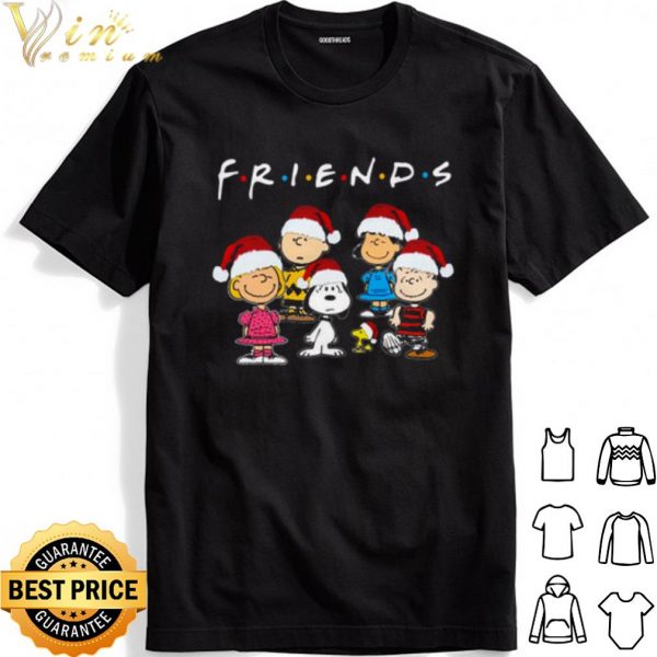 Friends The Peanuts Character Merry Christmas shirt 1