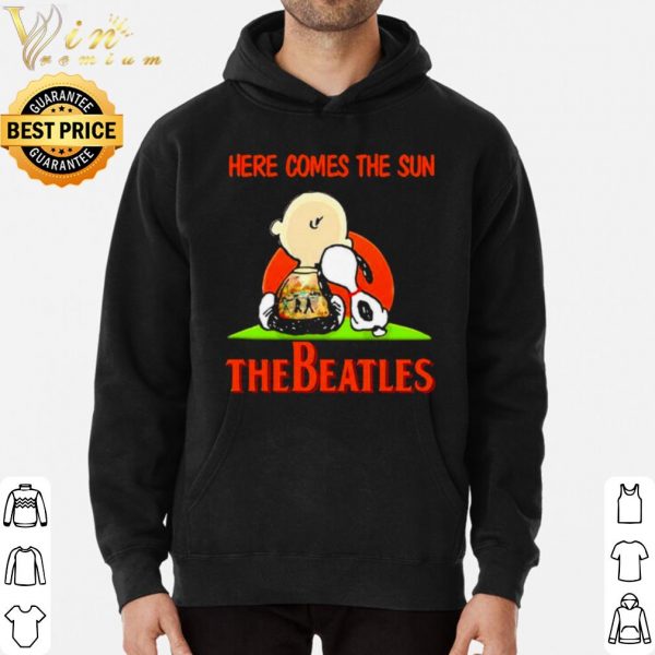 Here Comes The Sun The Beatles Snoopy and Charlie shirt 3