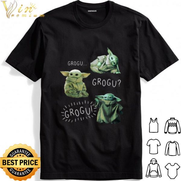 The Mandalorian Grogu Grogu Grogu shirt 1