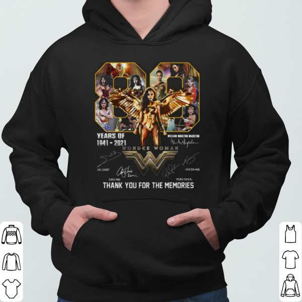 William Moulton Marston Wonder Woman Thank The Memories Signature shirt 3