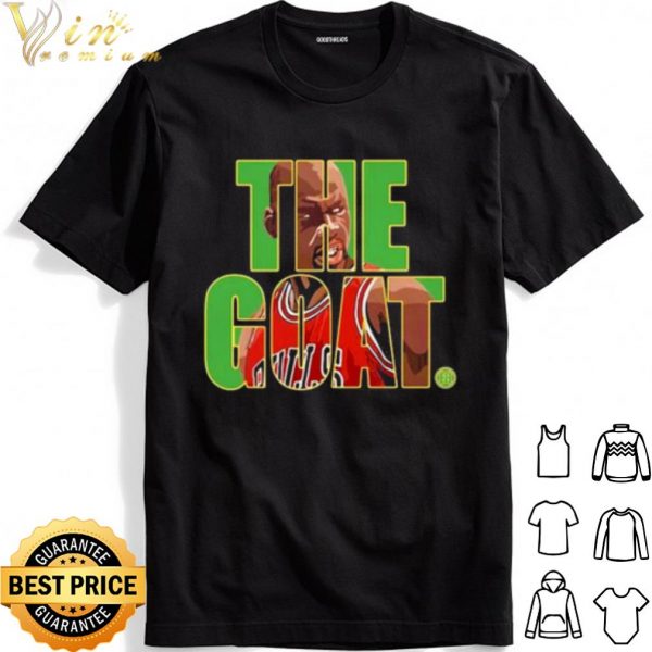 The Goat Chicago Bulls Basketball shirt 1