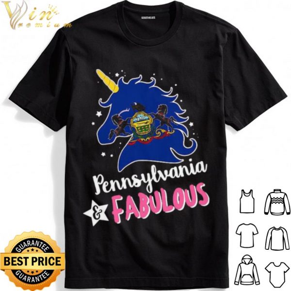 Unicorn Pennsylvania Fabulous shirt 1