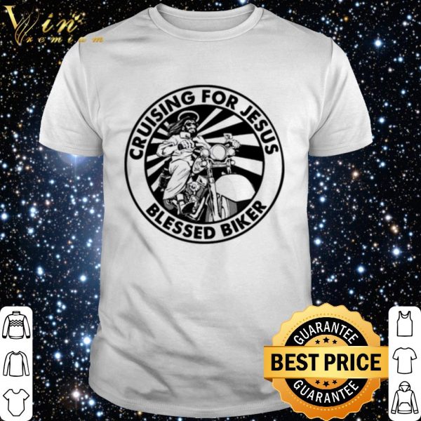 Cruising For Jesus Blessed Biker shirt 1