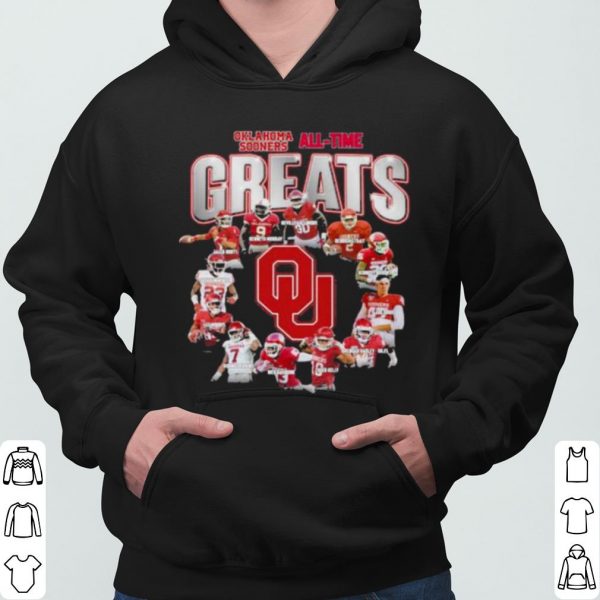 Oklahoma Sooners All Time Greats Player Football shirt 3