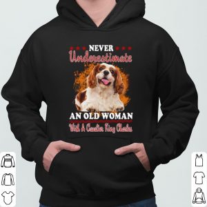 Never Underestimate An Old Woman With A Cavalier King Charles shirt 5