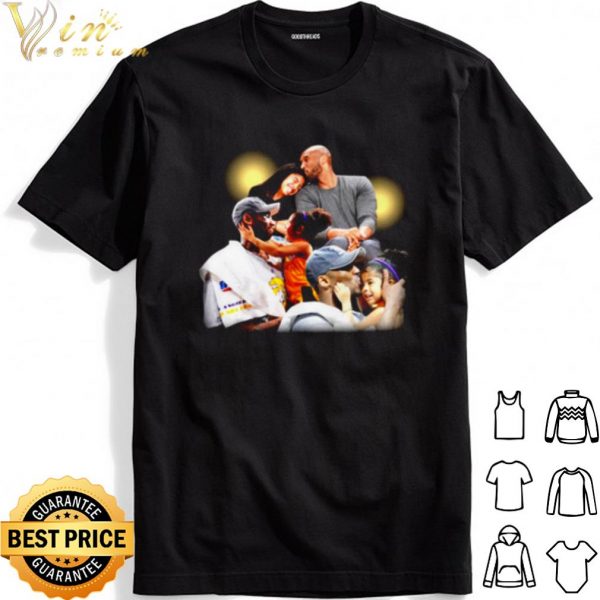 Lebron James Kobe And Daughter shirt 1