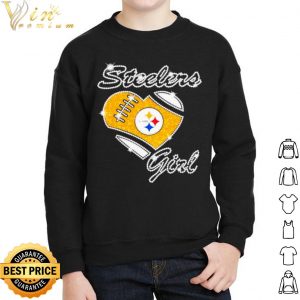 Heart Diamonds Girl Pittsburgh Steelers Football shirt 4
