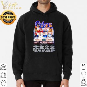 Florida Gators 115th Anniversary Thank You For The Memories Signature shirt 5