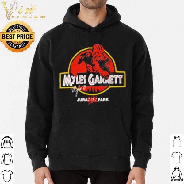 Myles Garrett Jurassic Park Sack shirt 3